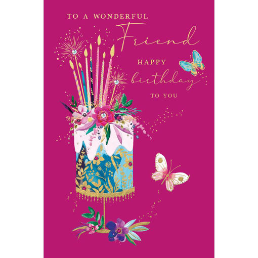 Picture of TO A WONDERFUL FRIEND HAPPY BIRTHDAY TO YOU